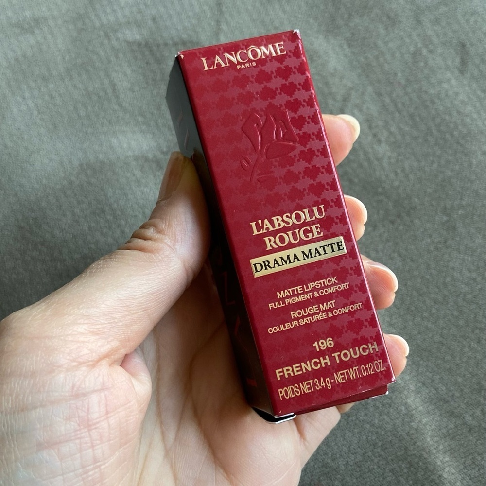 Lancome L'Absolu Rouge Lipstick - 196 French Touch Drama Matte Limited Edition